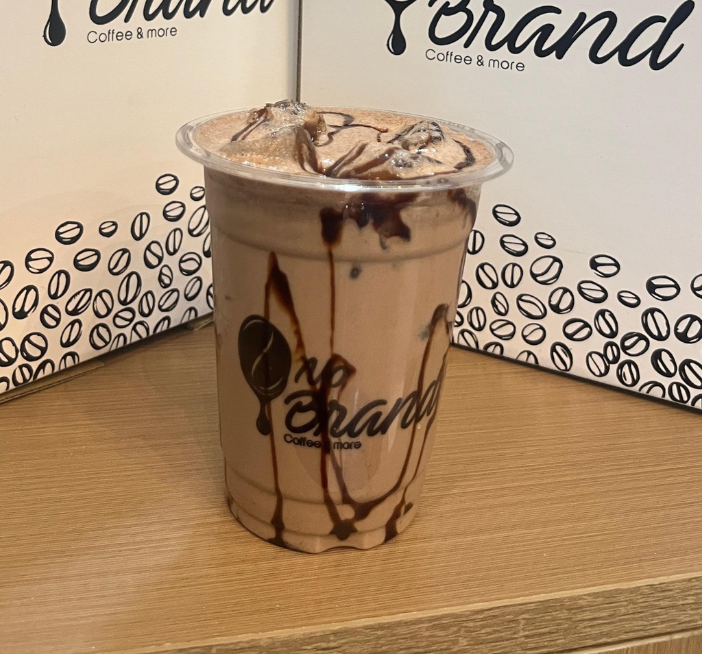 Cold iced chocolate